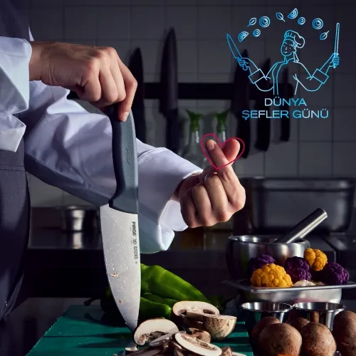 Şeflerden İlham Alan Mutfak İpuçları: Pirge Şef Bıçakları ve Masatlar