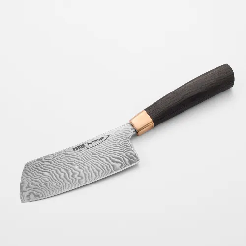 Pirge Handmade Damascus Chopper Bıçağı 12 cm x KROP