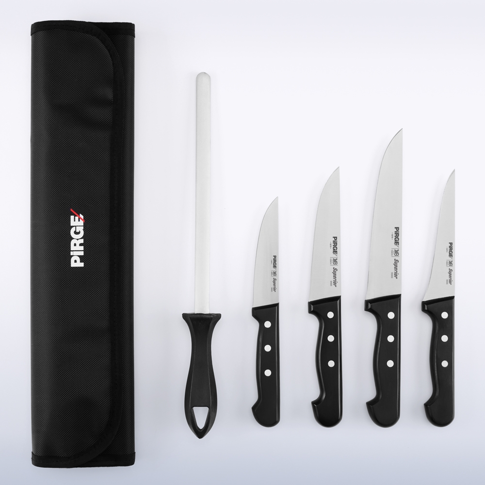 Superior Kurban 5'li Çantalı Bıçak Seti