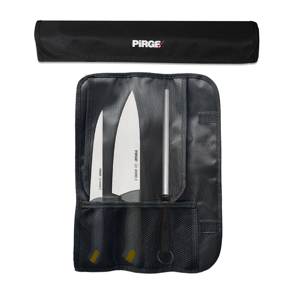 Gastro Knife Set with Roll Bag