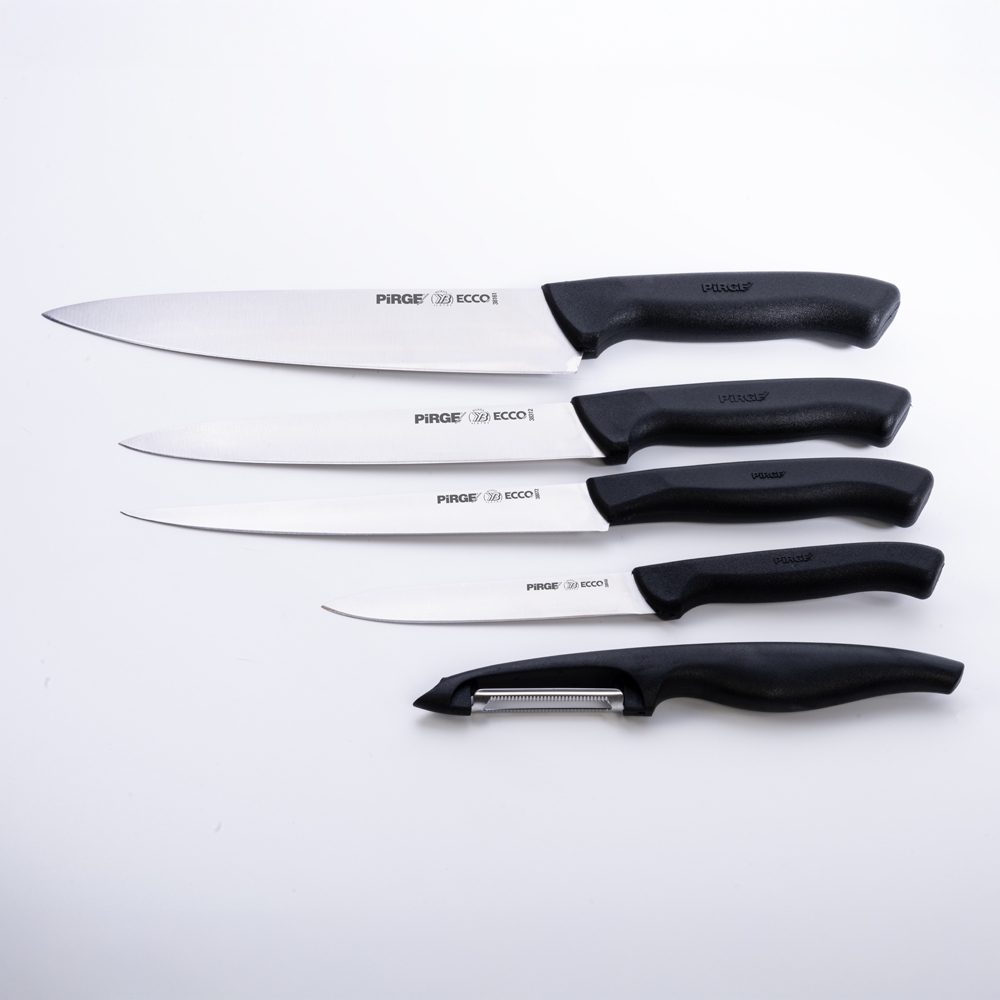 Ecco Knife Set with Roll Bag