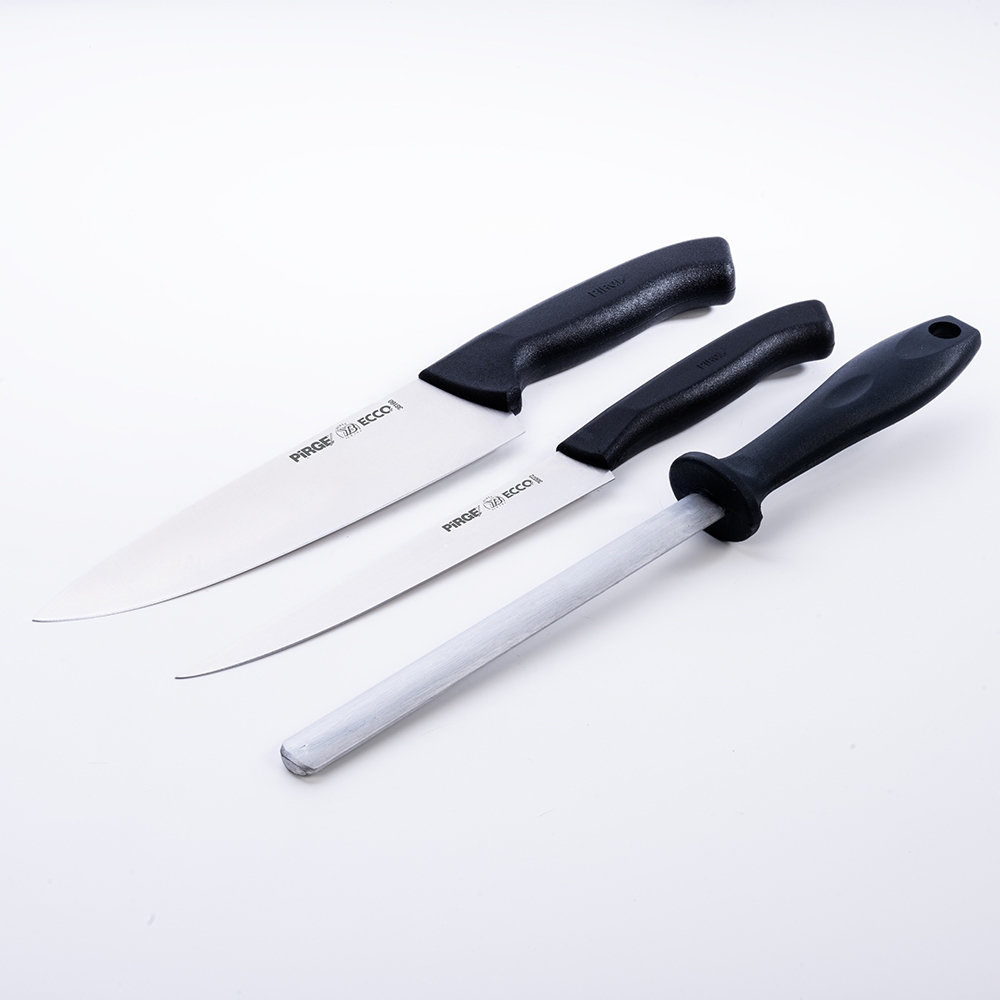 Ecco Knife Set with Roll Bag