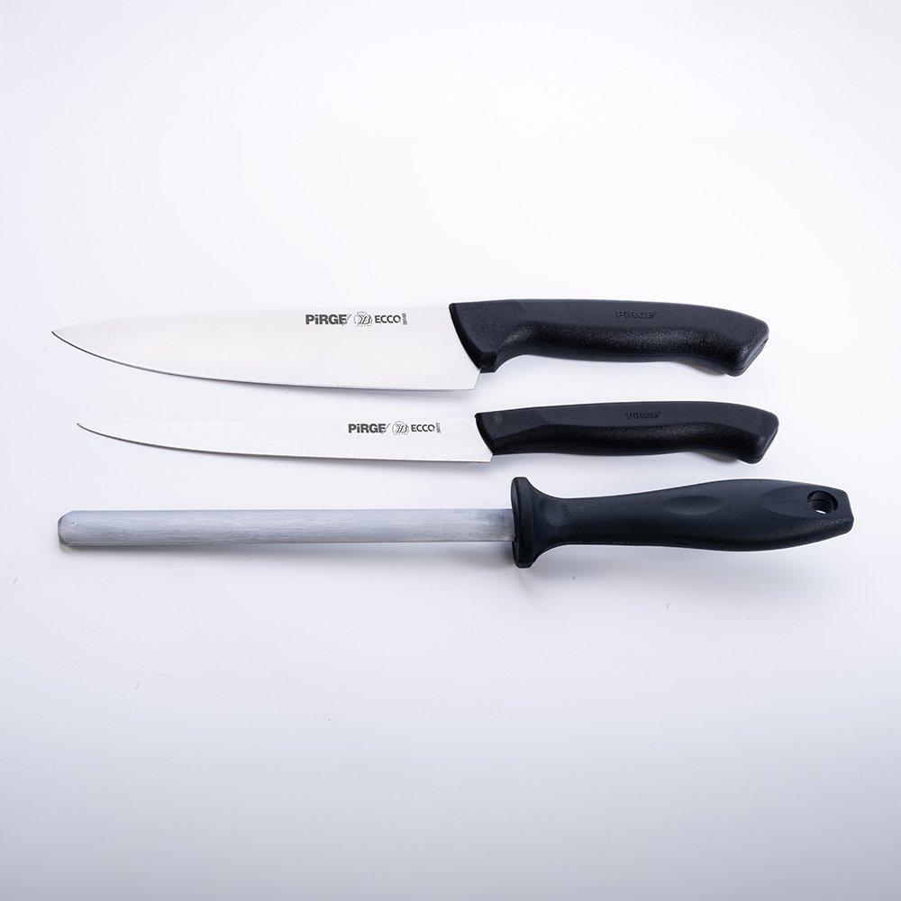 Ecco Knife Set with Roll Bag