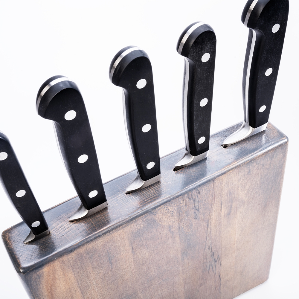 Classic Knife Set with Block