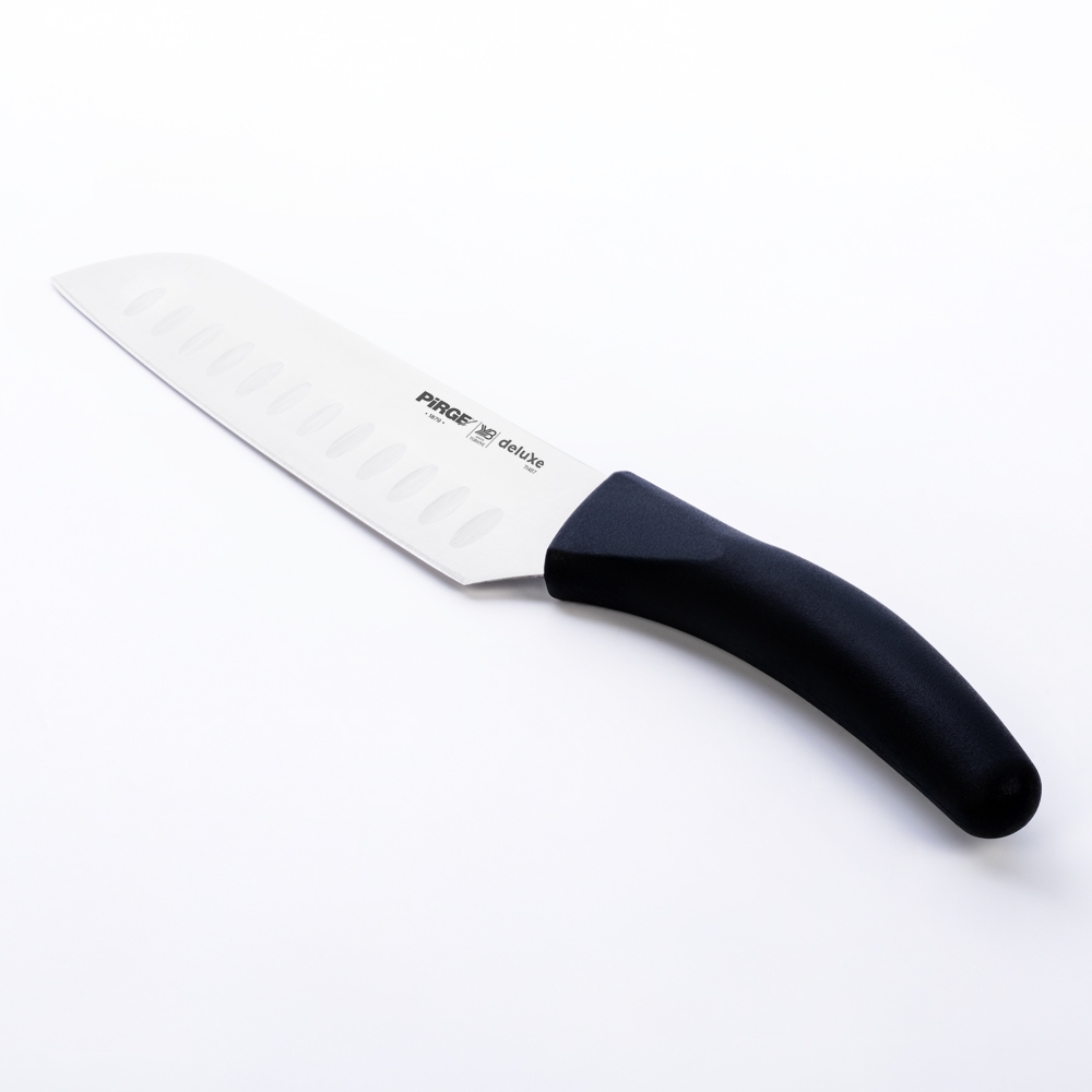 Deluxe Santoku Bıçağı Oluklu 17 cm