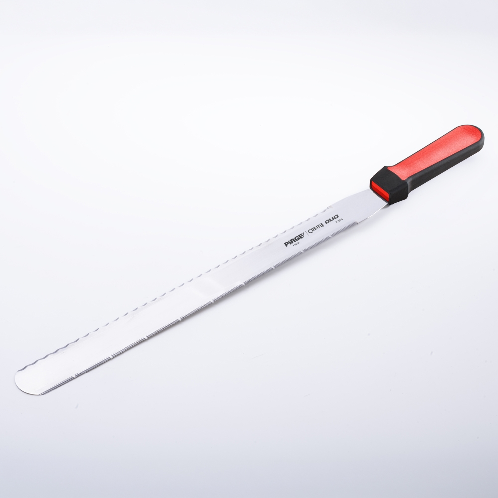 Creme Duo Pasta Bıçağı Çift Dişli 35 cm