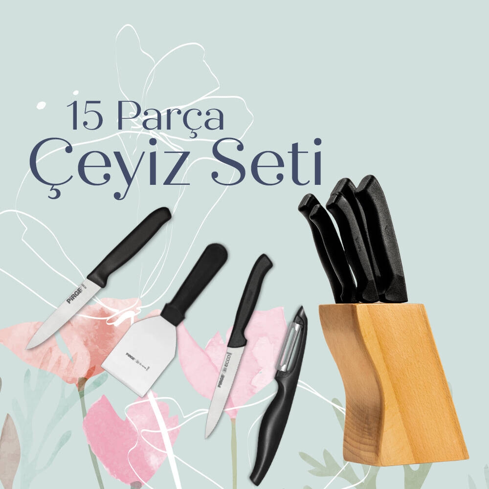 Pirge Wedding Set of 15 pcs