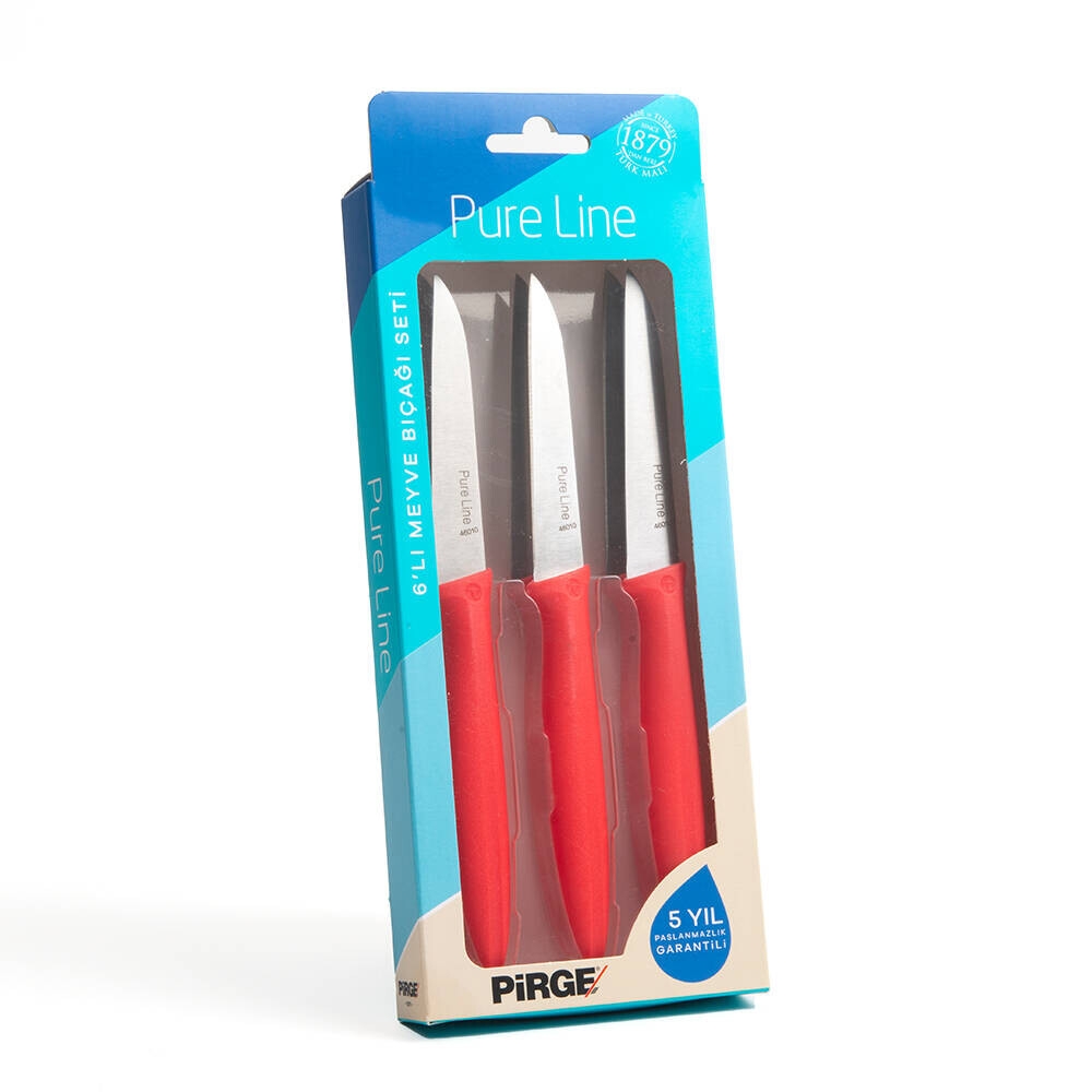 Pure Line Fruit Knives Set - New